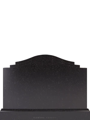 Семейное надгробие, напоминающее изогнутую страницу